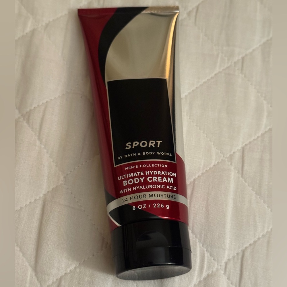 Bath & Body Works Sport Body Cream - Red and Black